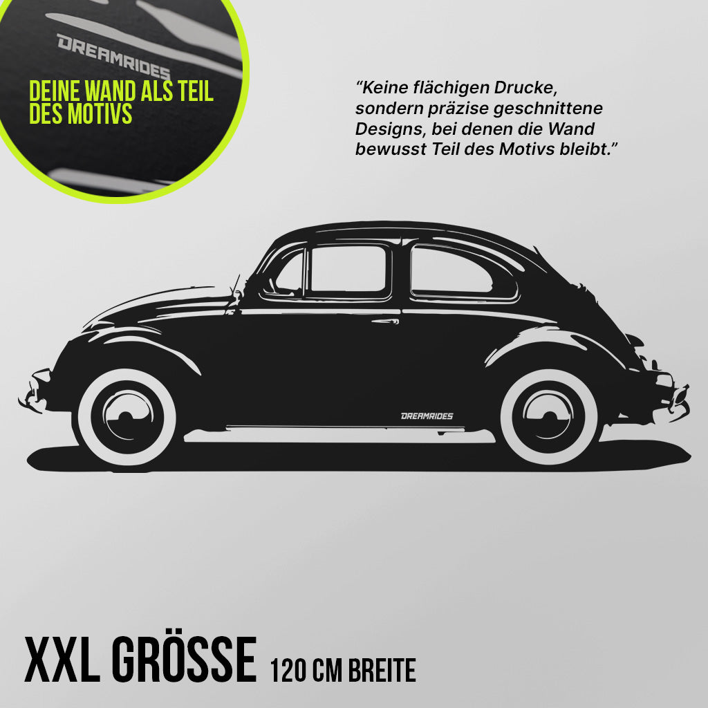 Volkswagen Käfer (1940) - Wandtattoo