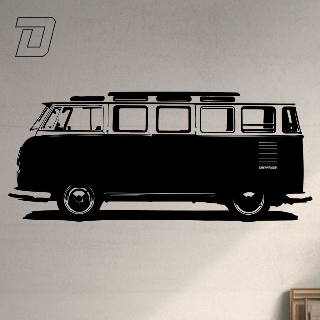 Wandtattoo - Volkswagen T1 Samba (1951)