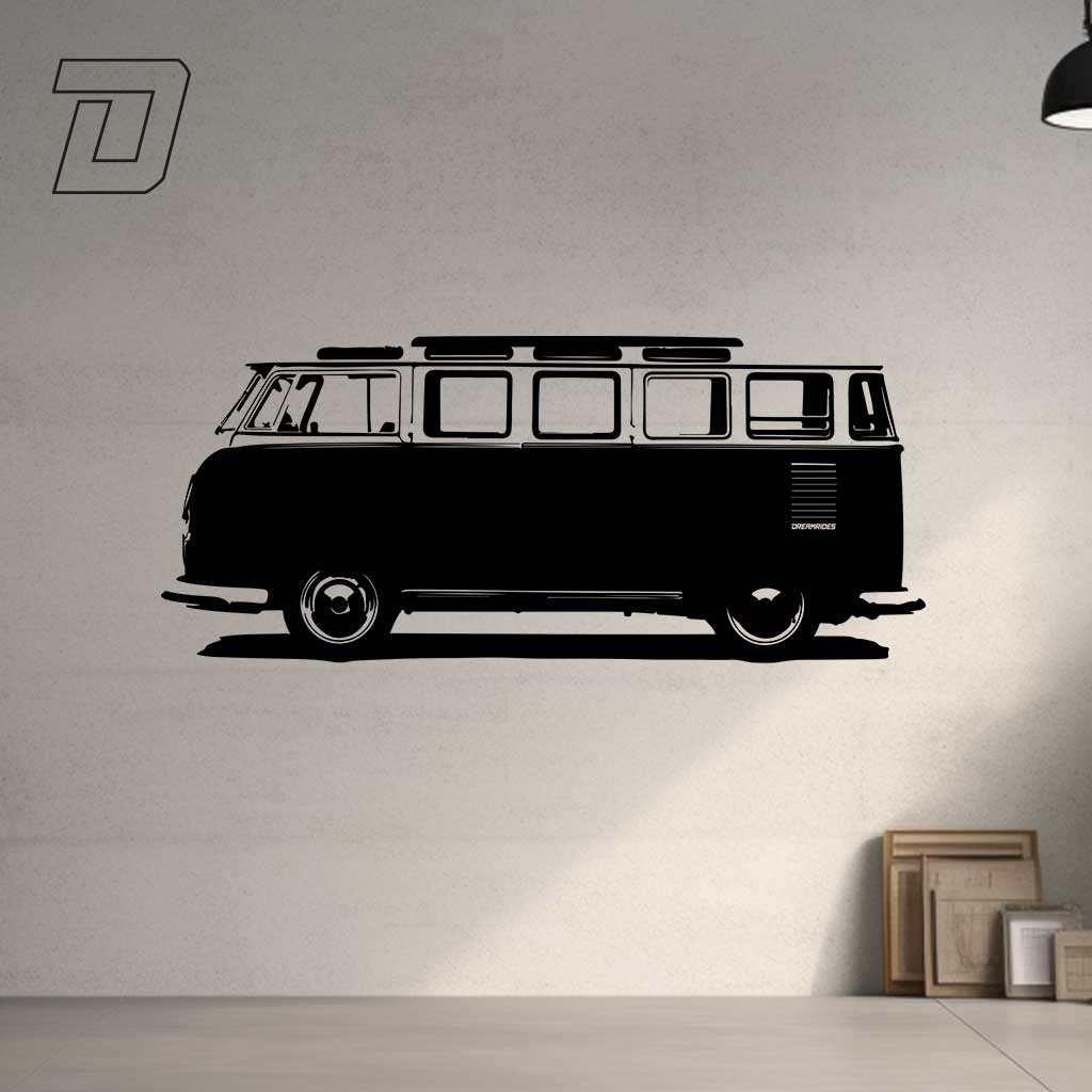 Wandtattoo - Volkswagen T1 Samba (1951)
