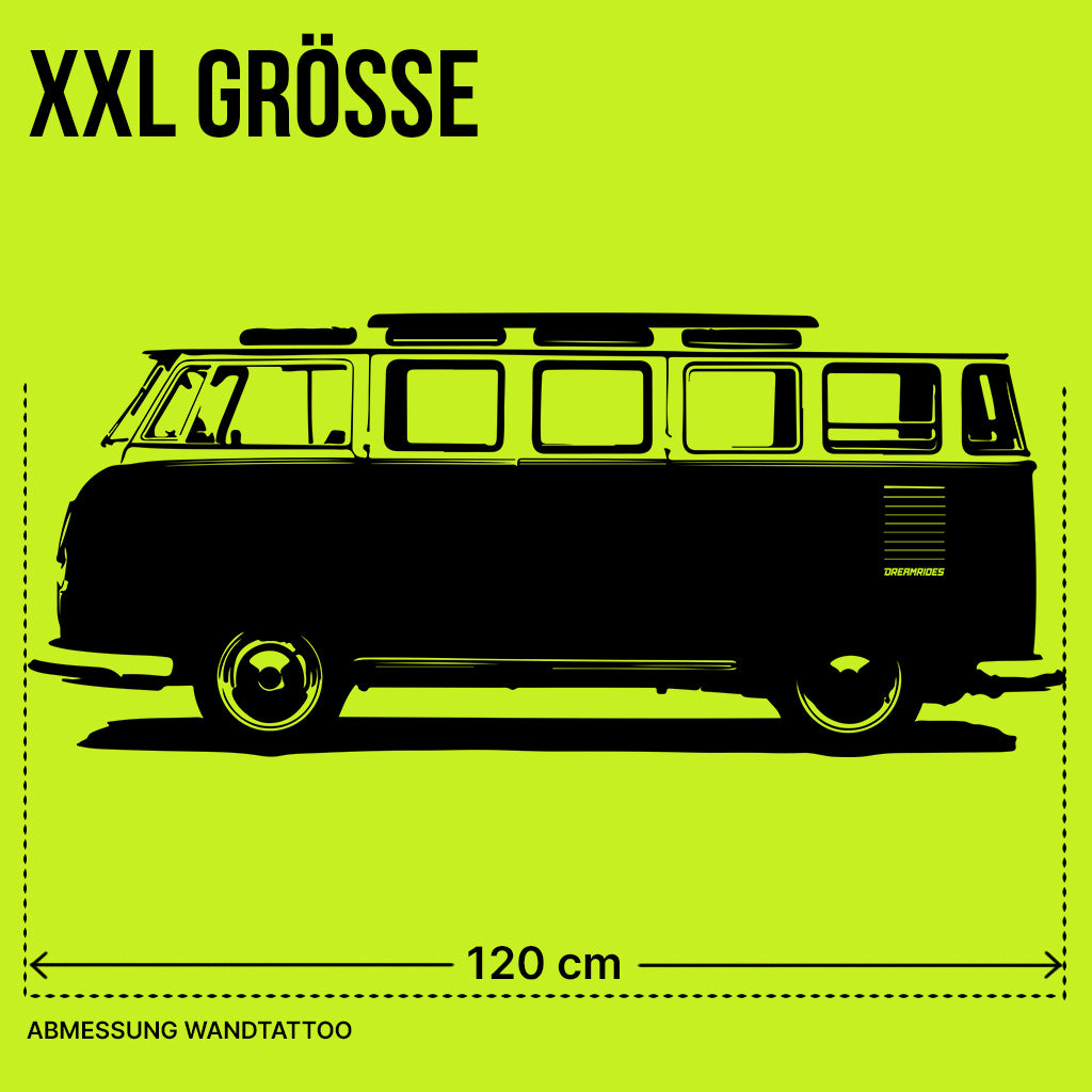 Volkswagen T1 Samba (1951) - Wandtattoo