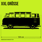 Volkswagen T1 Samba (1951) - Wandtattoo