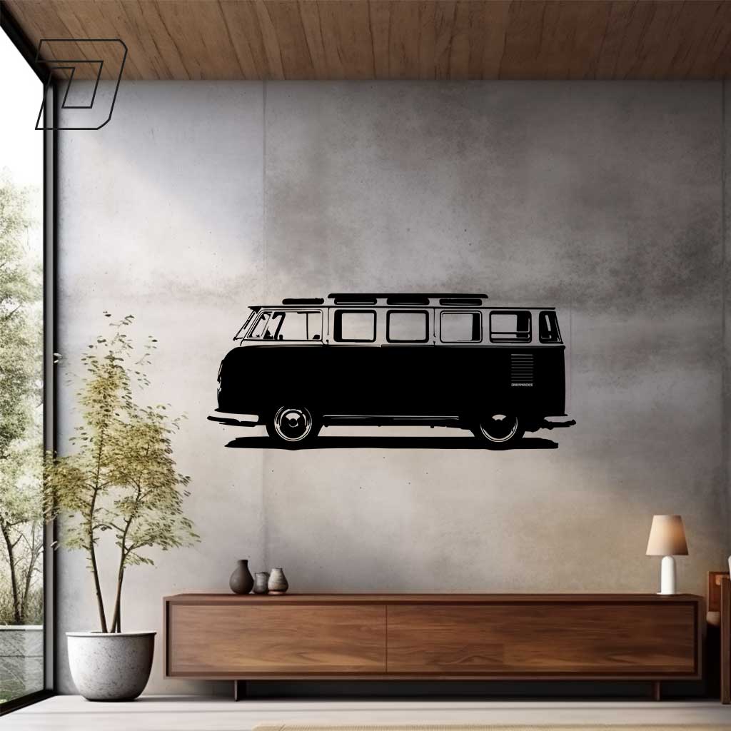 Volkswagen T1 Samba (1951) - Wandtattoo