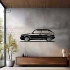 Volkswagen Golf 2 GTI (1983) - Wandtattoo