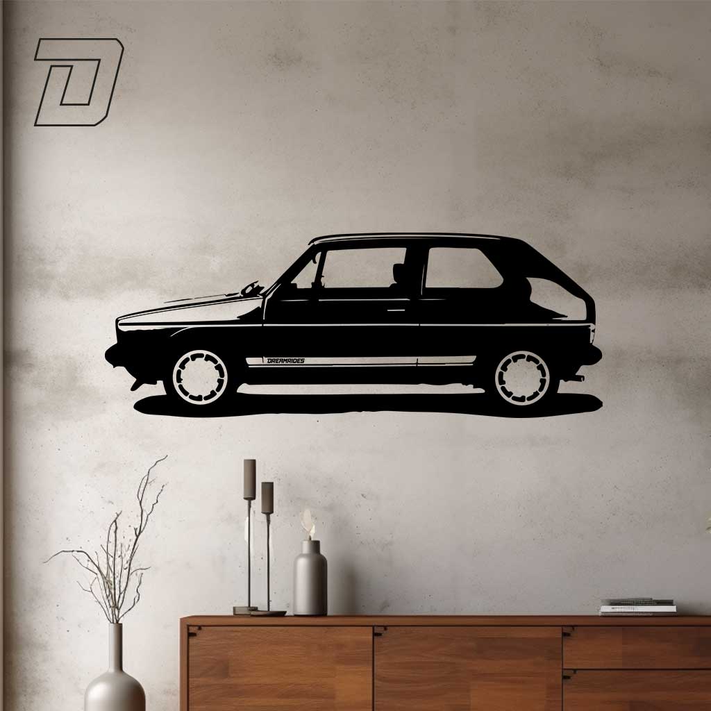 Wandtattoo - Volkswagen Golf 1 GTI (1976)