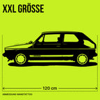 Volkswagen Golf 1 GTI (1976) - Wandtattoo