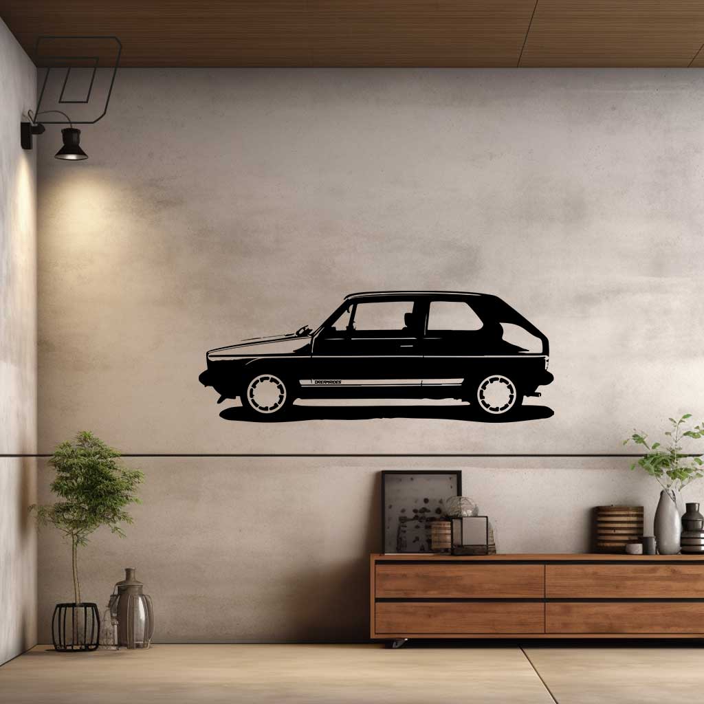 Volkswagen Golf 1 GTI (1976) - Wandtattoo