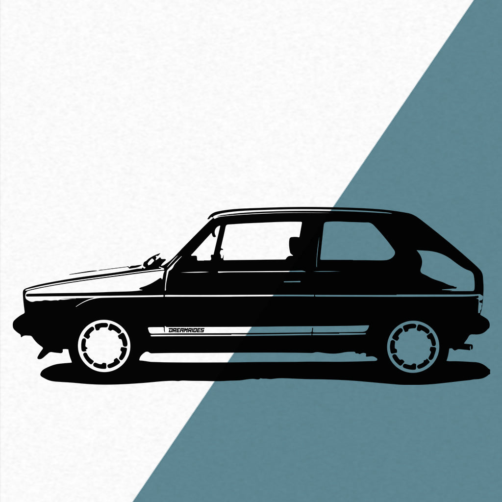Volkswagen Golf 1 GTI (1976) - Wandtattoo