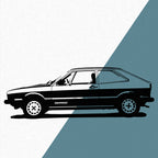 Volkswagen Scirocco 1 (1974) - Wandtattoo